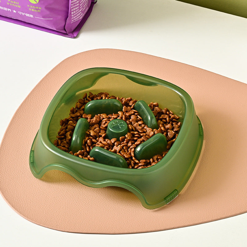 Anti Choking Slow Feed Pet Bowl For Safe Feeding Use