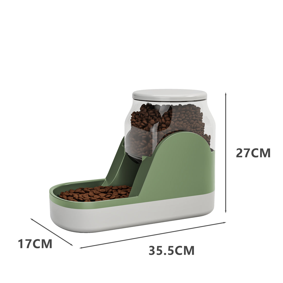 Water Fountain Automatic Pet Feeder Auto Food Dispenser