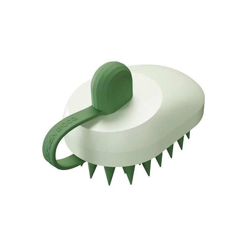 Soft Gel Shampoo Massage Bath Cleaning Pet Brush
