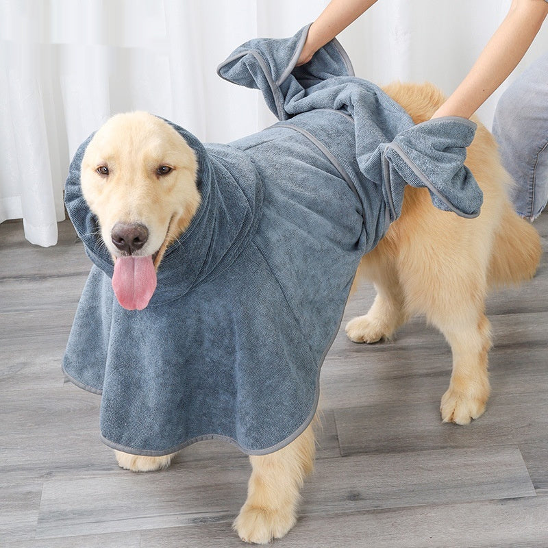 Strong Water-Absorbing Quick-Drying Pet Bath Towel