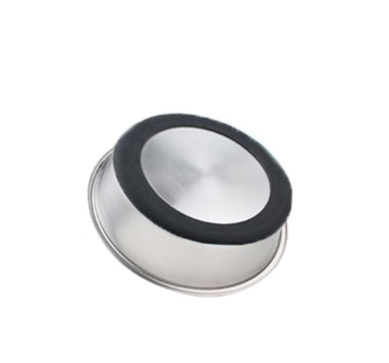 Silicone And Stainless Steel Pet Feeding Bowl For Food And Water
