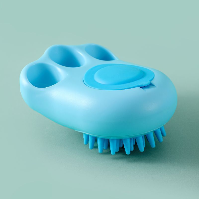 Claw Bath Massage Grooming Cleaning Pet Brush