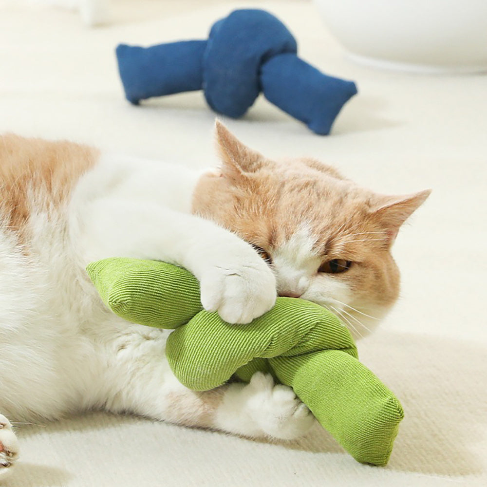 Natural Cotton Knot Chew Tug Interactive Pet Rope Toy