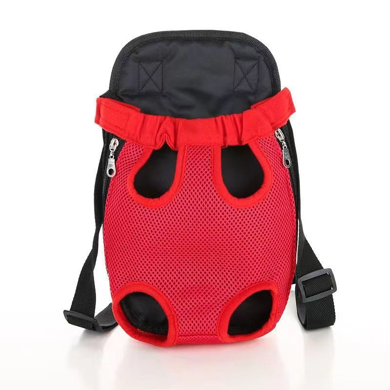 Breathable Adjustable Pet Carrier Backpack For Outdoor Travel