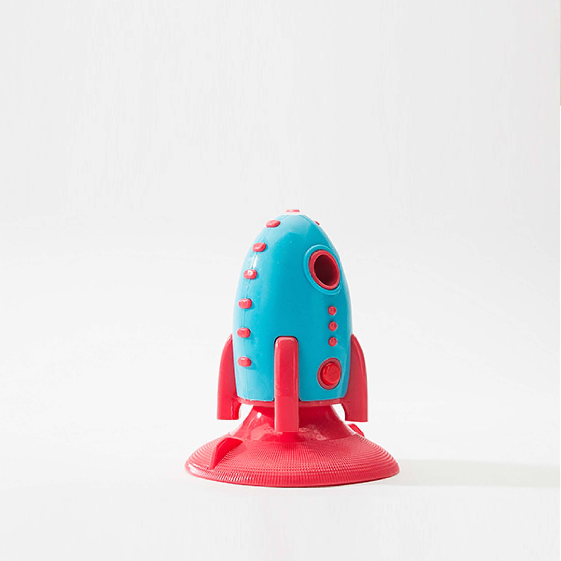 Rocket Food Dispensing Bite Resistant Pet Toy