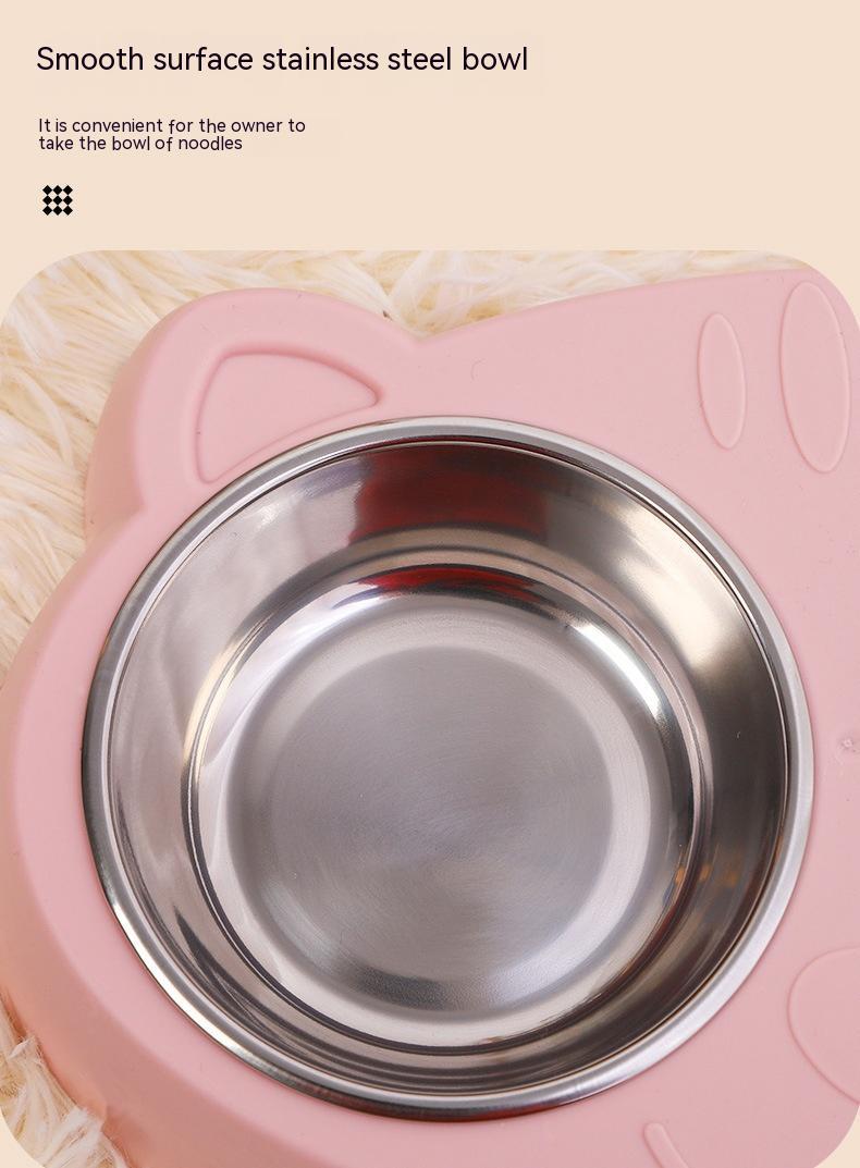 Bowl Drinking Water Feeding Pet Rice Basin