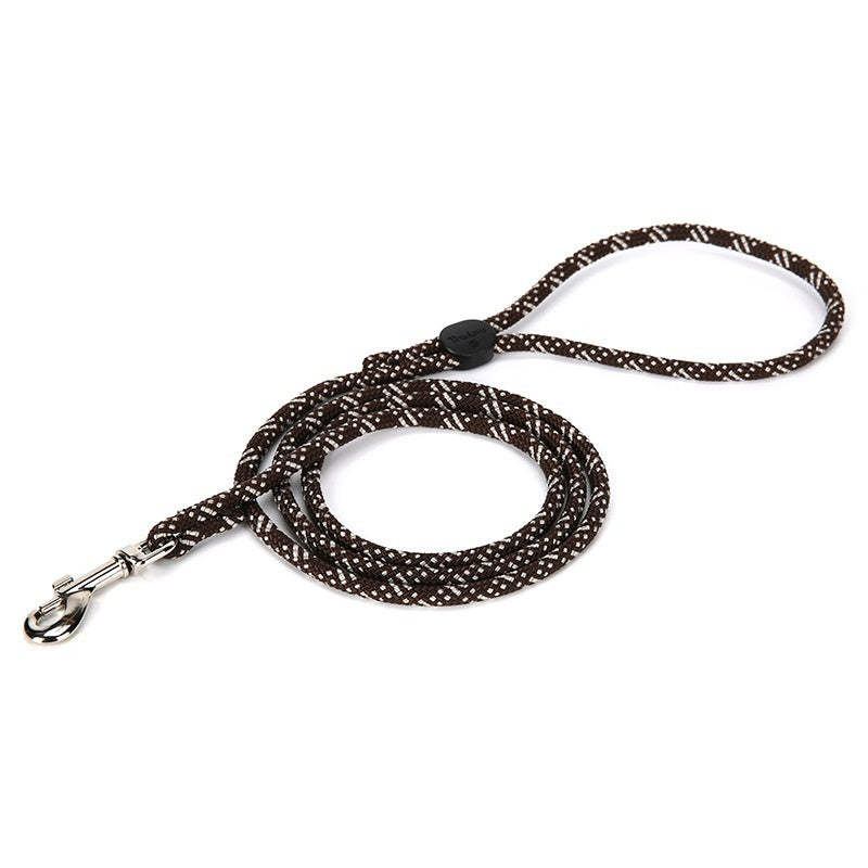 Colorful Adjustable Sliding Pet Leash For Daily Walking Use