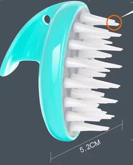 Comfortable Bath Massage Grooming Cleaning Pet Brush