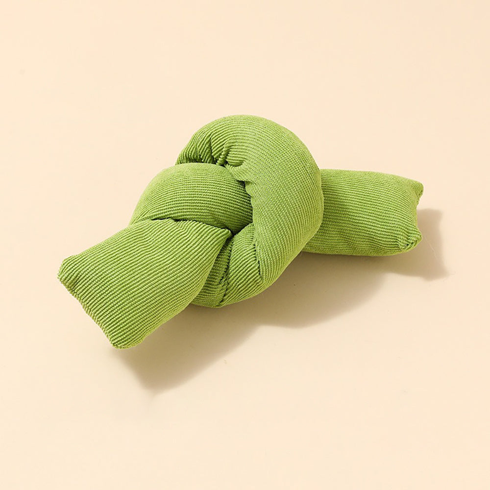 Natural Cotton Knot Chew Tug Interactive Pet Rope Toy