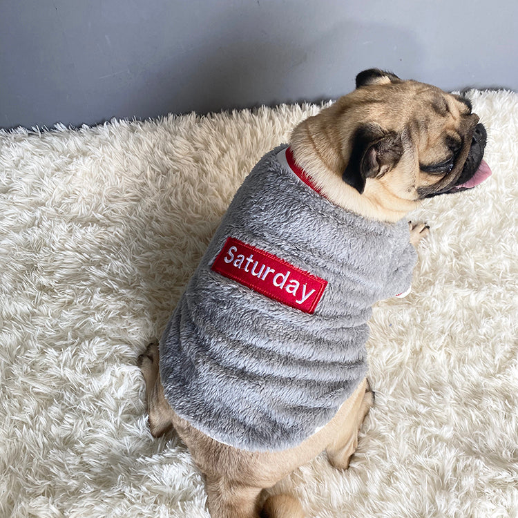 Warm Knitted Pet Sweater Comfortable Apparel
