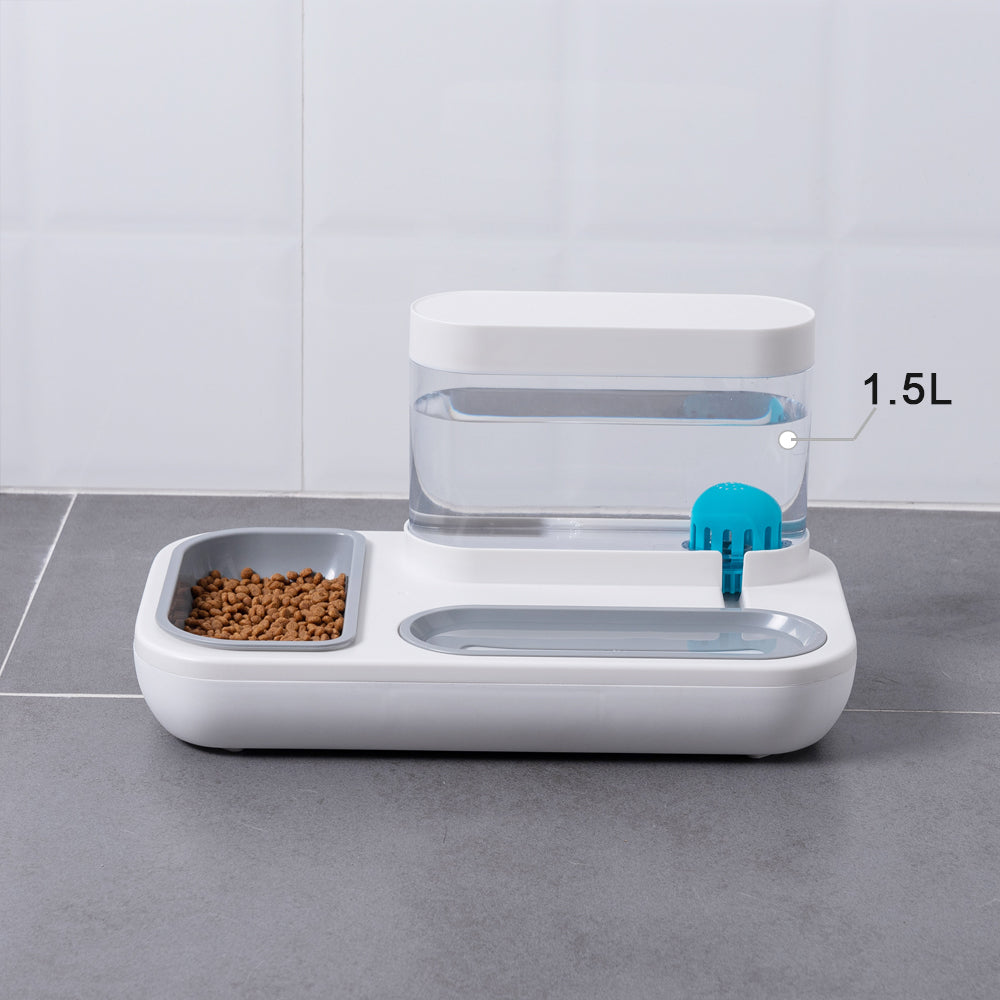 Automatic Pet Drinking Fountain Bowl With 1.5L Capacity Feeder