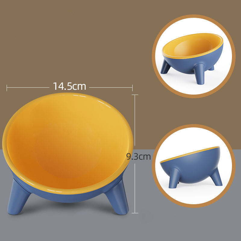 Nordic Style Pet Feeding Bowl With Stand For Food And Water