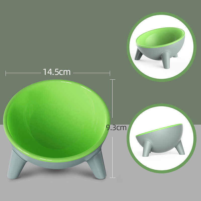 Nordic Style Pet Feeding Bowl With Stand For Food And Water