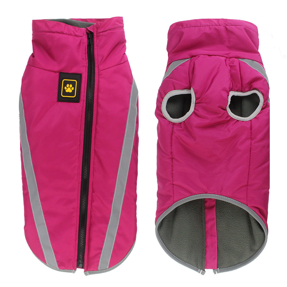 Reflective Padded Winter Warm Pet Jacket Apparel