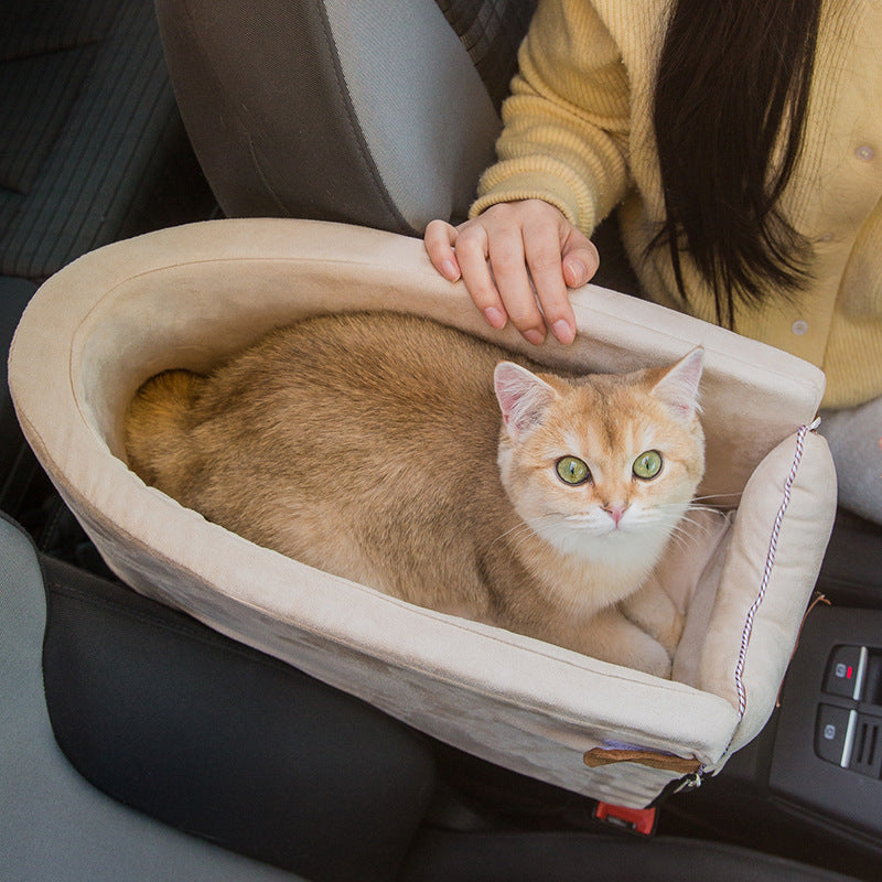Car Safety Pet Travel Seat Carrier Bed For Transport Use