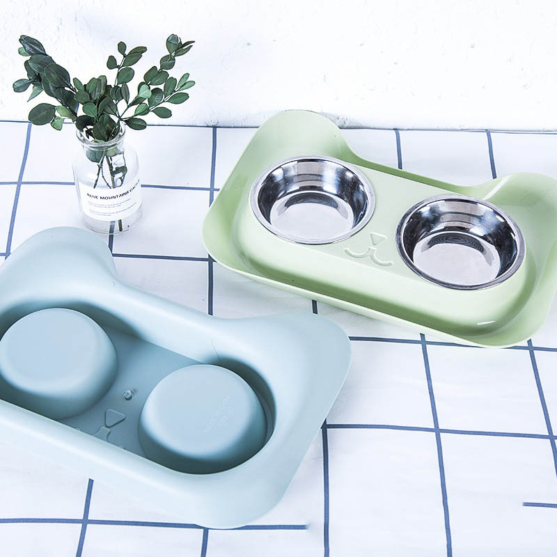 Pet Stainless Steel Drinking Water Feeding