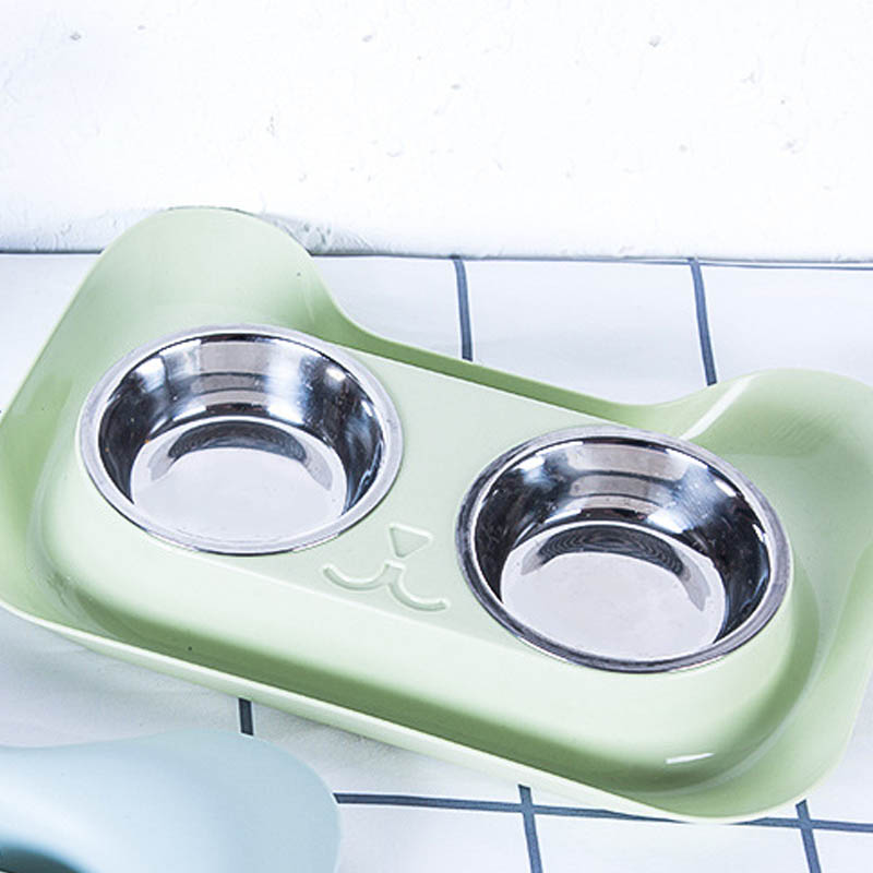 Pet Stainless Steel Drinking Water Feeding