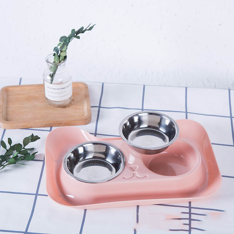 Pet Stainless Steel Drinking Water Feeding