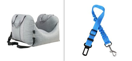 Waterproof Pet Car Seat Carrier Basket For Safe Travel Use