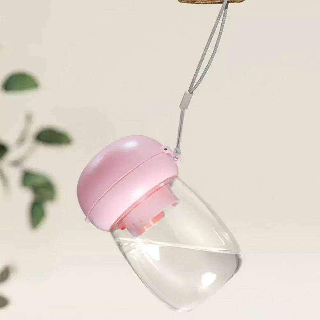 Portable Pet Water Bottle With Built In Feeding Cup For Travel