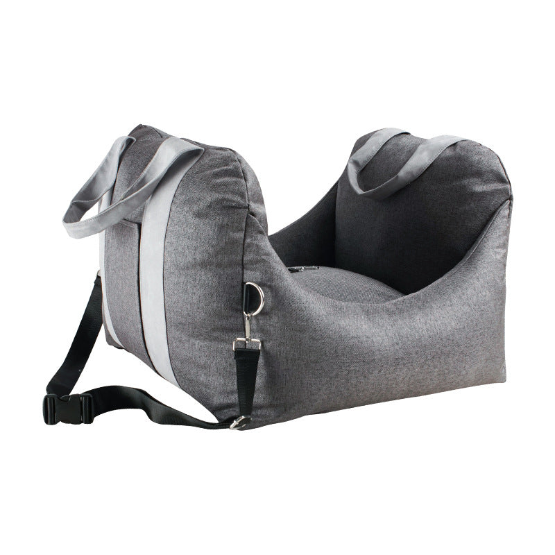 Waterproof Pet Car Seat Carrier Basket For Safe Travel Use