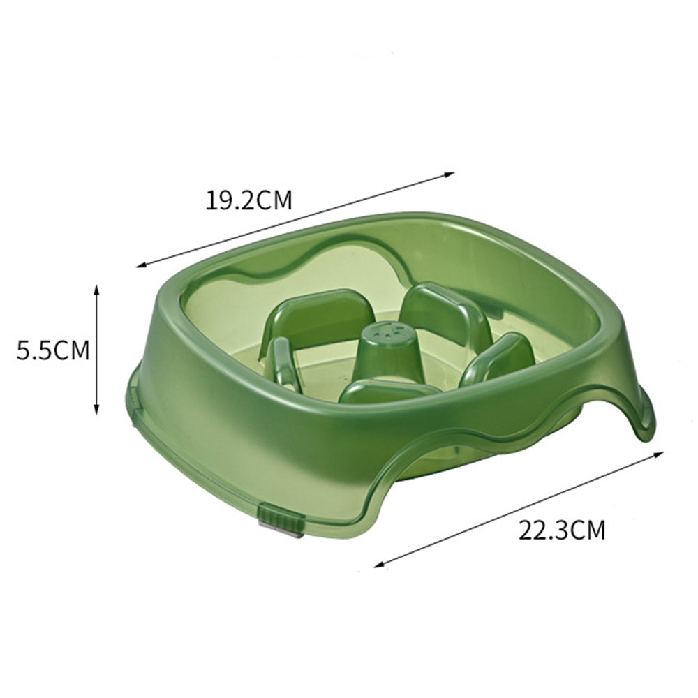 Anti Choking Slow Feed Pet Bowl For Safe Feeding Use