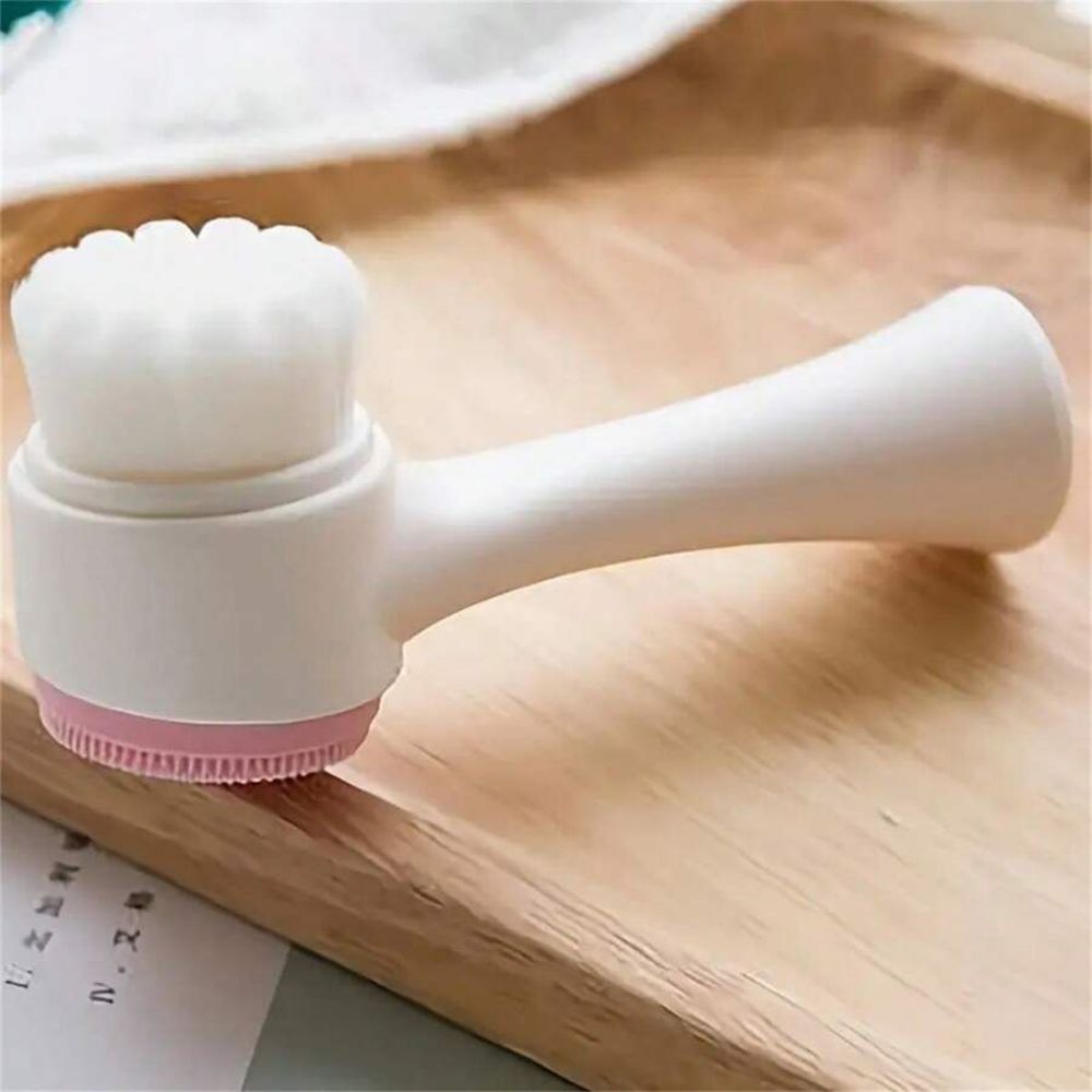 Easy Clean Nylon Pet Paw Grooming Brush For Dogs And Cats