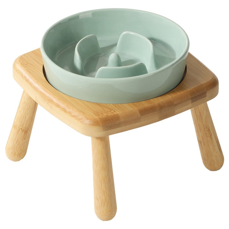 Slow-Feeding Anti-Choking Feeder Tip-Proof Bowl