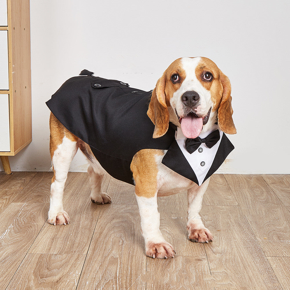 Wedding Style Pet Suit Jacket Elegant Formal Wear