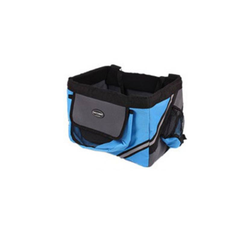 Removable Pet Bicycle Carrier Basket For Front Handlebar Use