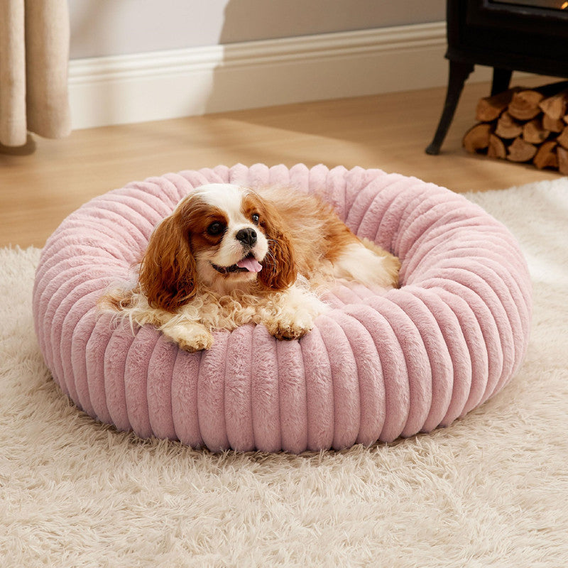 Plush Rabbit Fur Pet Bed Mat For Warm Winter Rest Comfort
