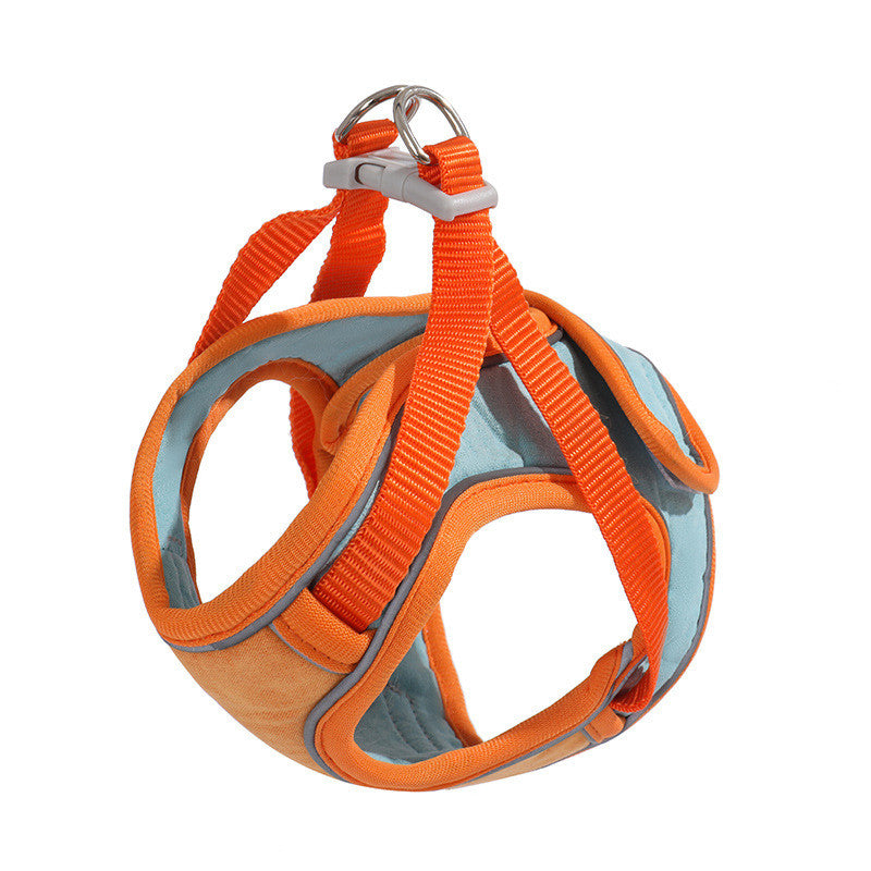 Anti Escape Reflective Pet Harness And Leash Set For Walking