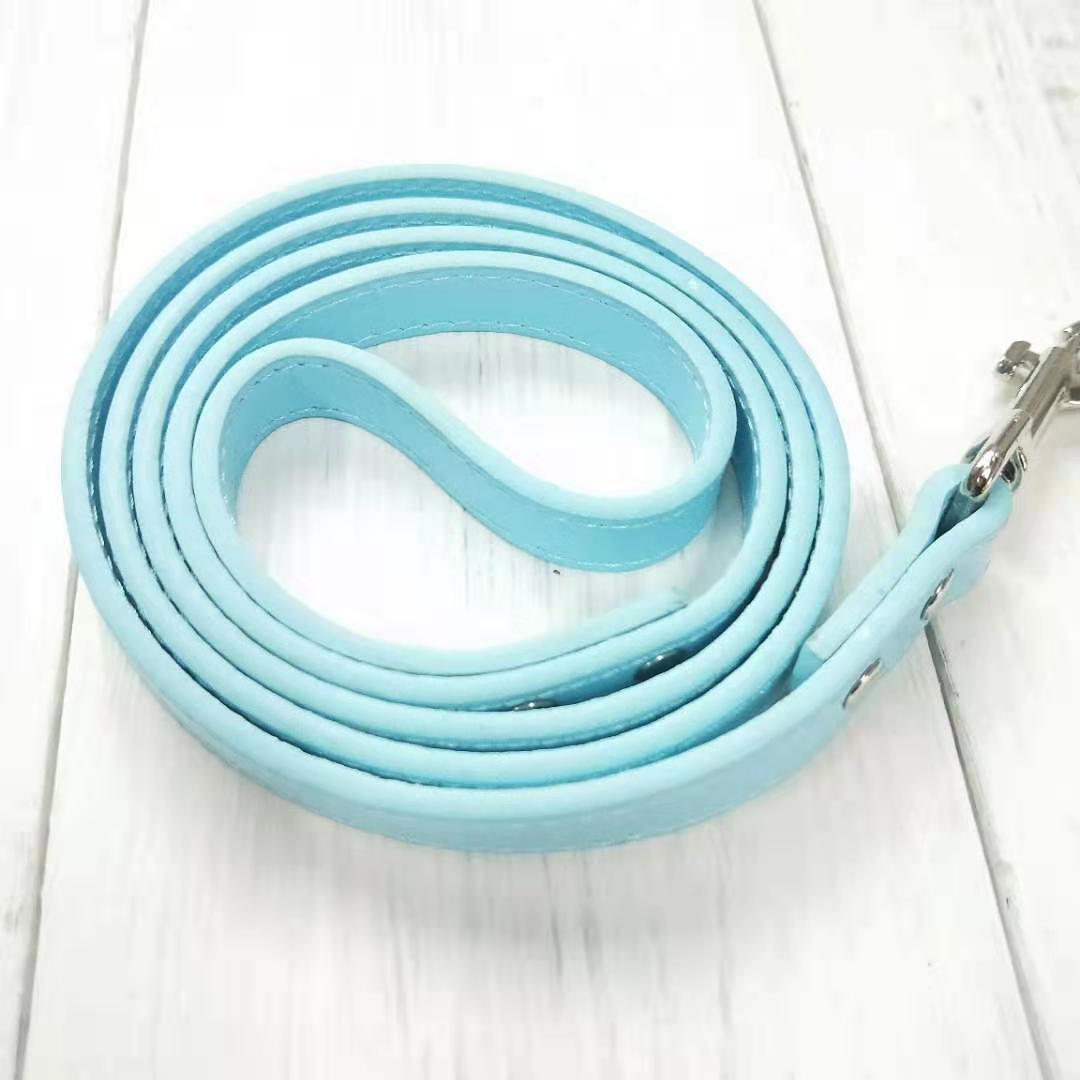 Adjustable Pet Leash And Collar Set For Daily Walking Use