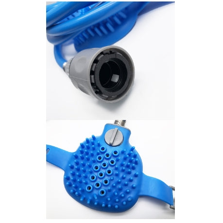 Pet Bathing Gloves With Silicone Nozzle Massage Brush