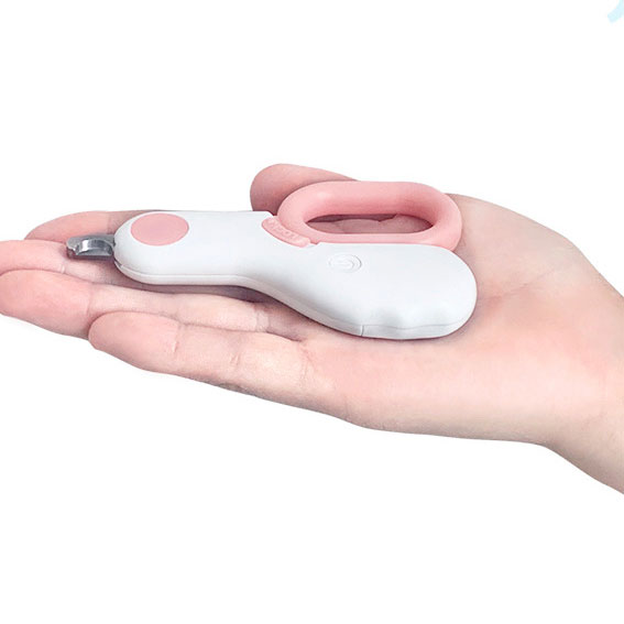 LED Illuminated Mini ABS Pet Nail Trimmer Grooming Tool