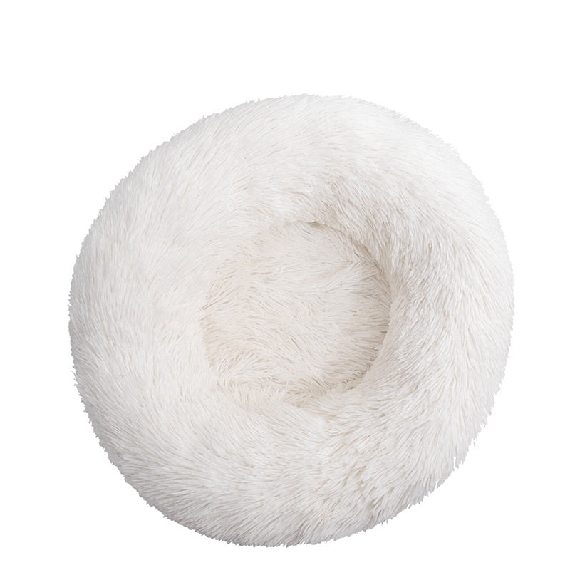 Round Cotton Warm Pet Winter Sleeping Bed