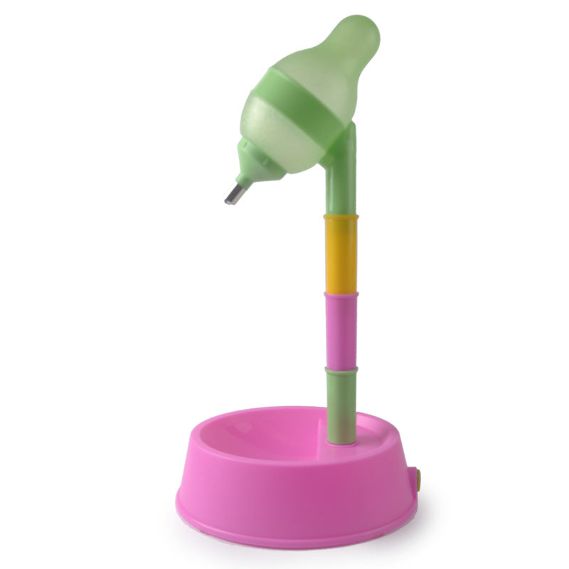 Automatic Pet Water Dispenser Stand Feeder Bowl Adjusting Height Water