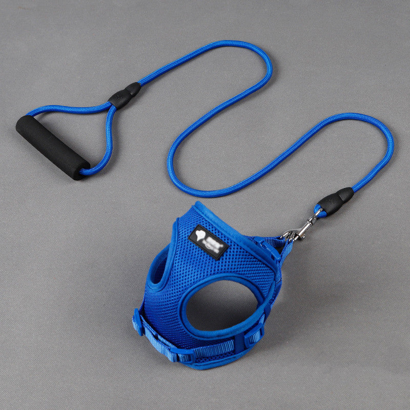 Adjustable Pet Collar And Leash Set For Daily Walking Use