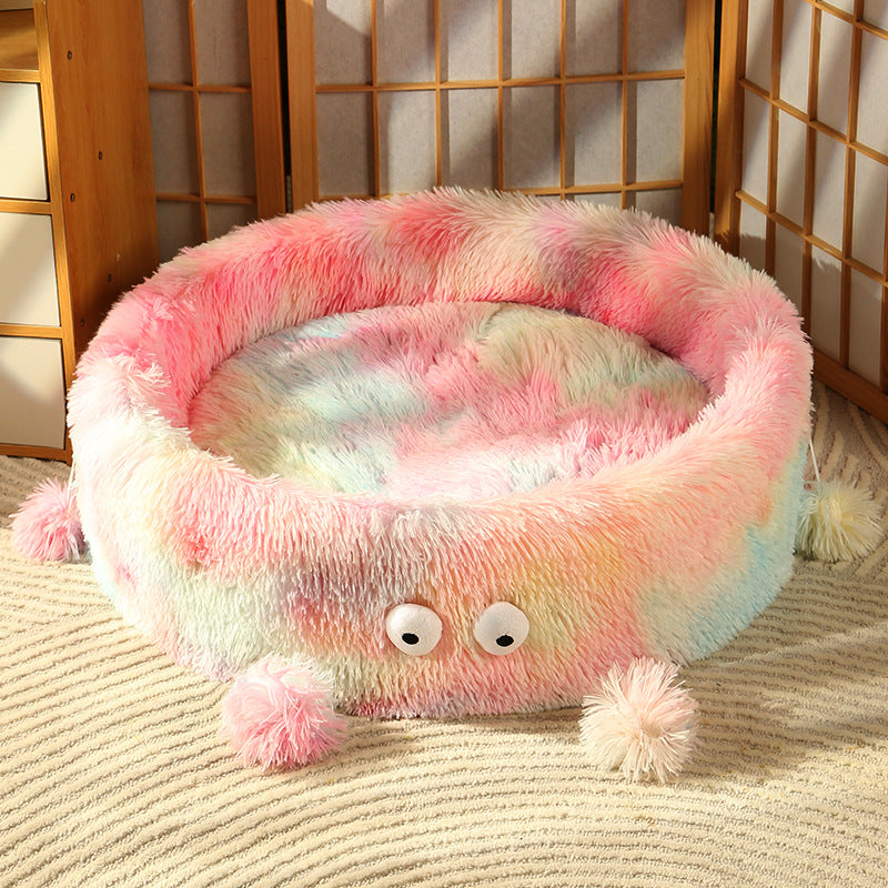 Winter Warm Cute Eye Small Monster