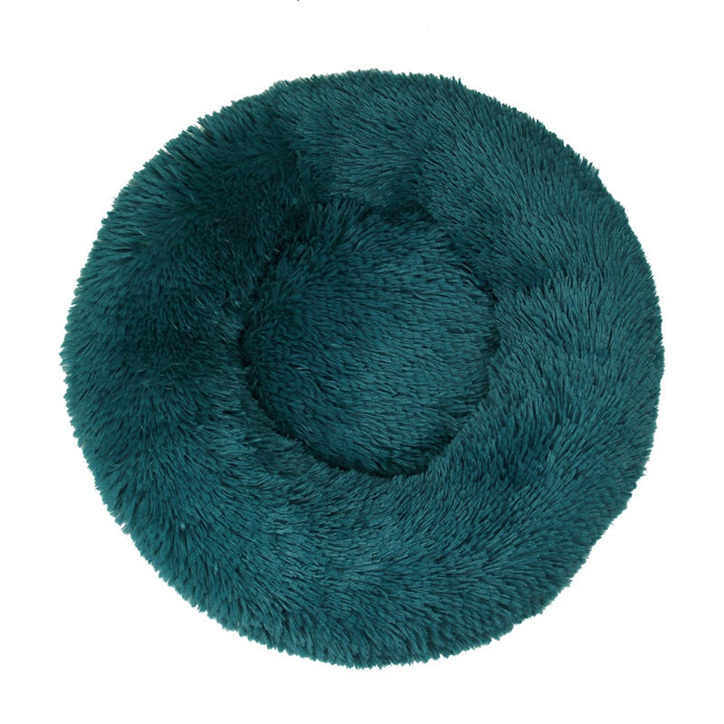 Round Cotton Warm Pet Winter Sleeping Bed