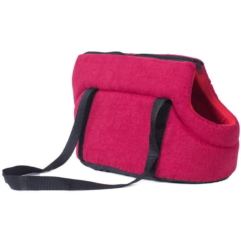 Portable Mesh Breathable Pet Carrier Foldable Travel Handbag Transport Bag