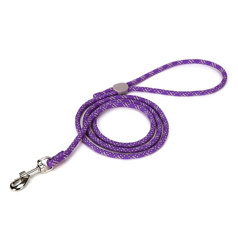 Colorful Adjustable Sliding Pet Leash For Daily Walking Use