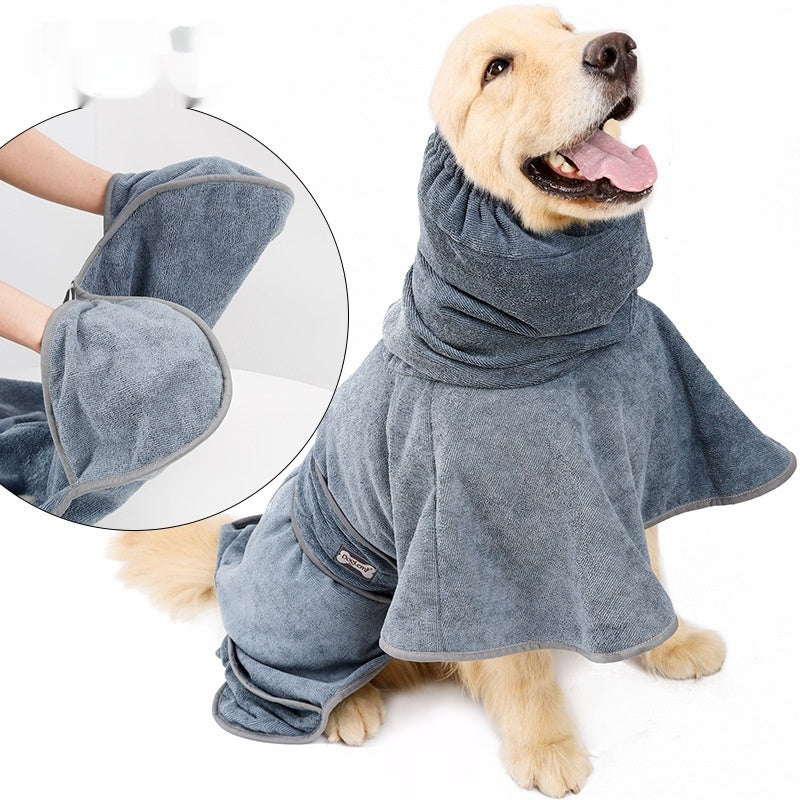 Strong Water-Absorbing Quick-Drying Pet Bath Towel