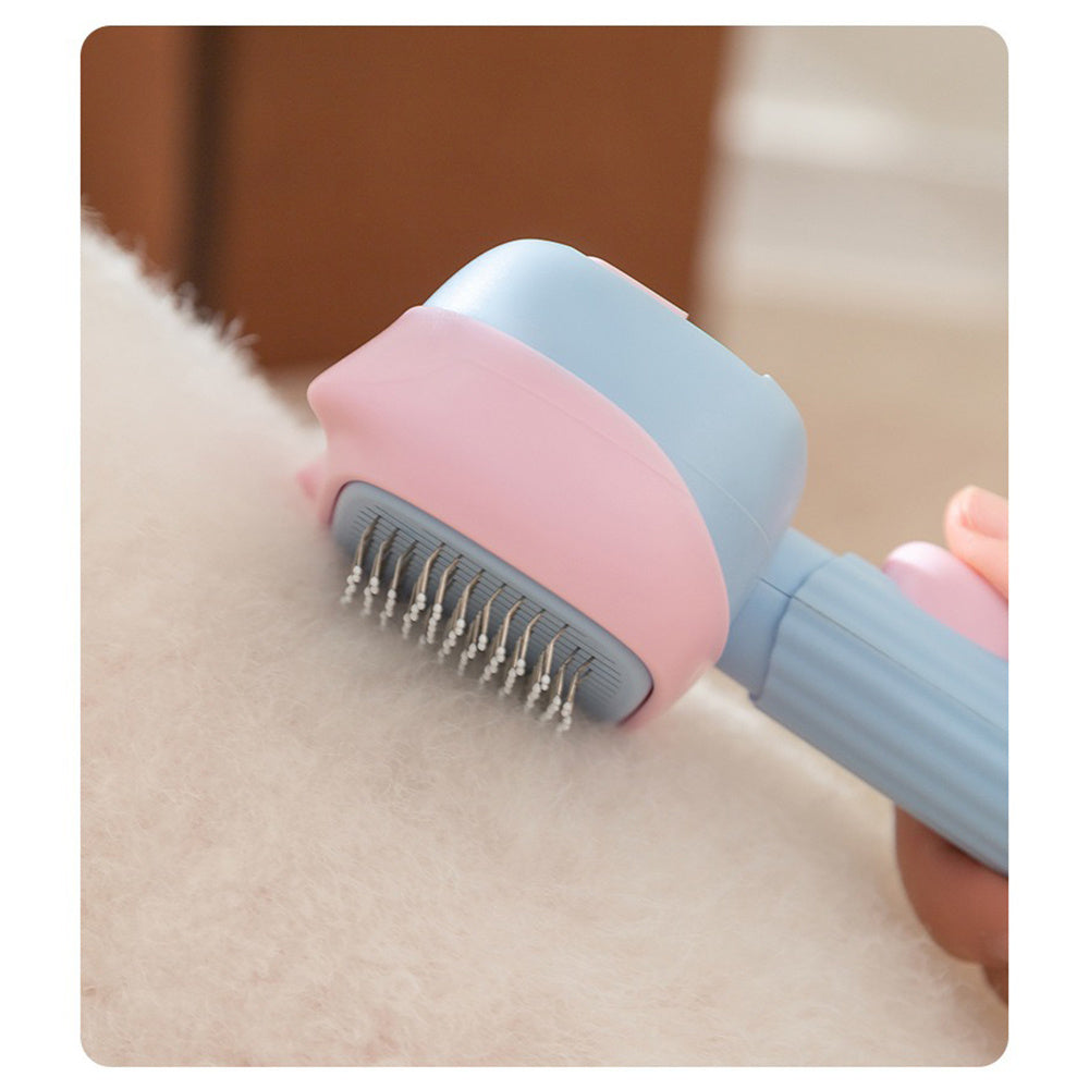 Pet Deshedding Grooming Brush For Hair And Fur Removal Tool