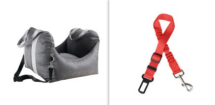 Waterproof Pet Car Seat Carrier Basket For Safe Travel Use