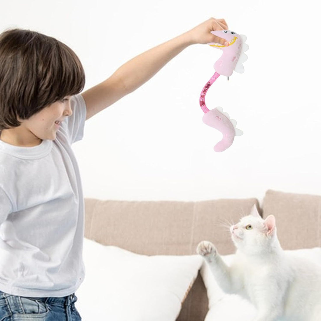 Catnip Rope Chew Teeth Cleaning Interactive Pet Toy