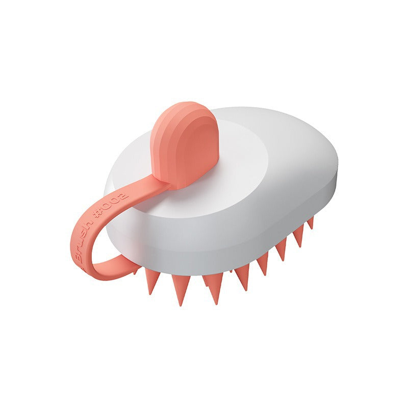 Soft Gel Shampoo Massage Bath Cleaning Pet Brush