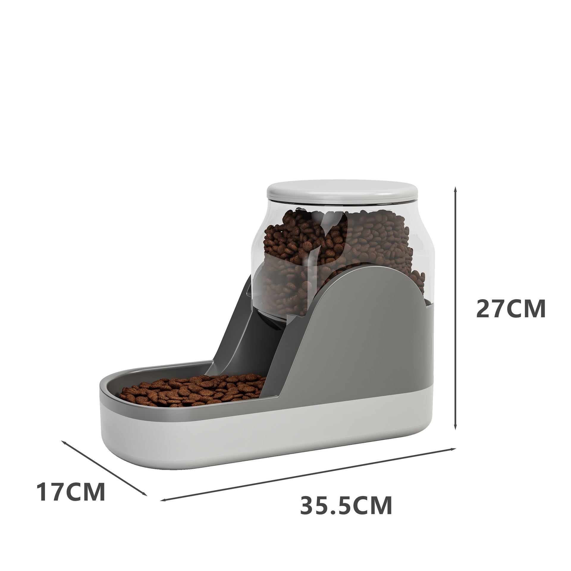 Water Fountain Automatic Pet Feeder Auto Food Dispenser