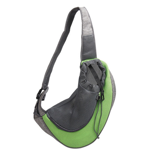 Portable Mesh Oxford Pet Carrier Shoulder Sling Travel Bag