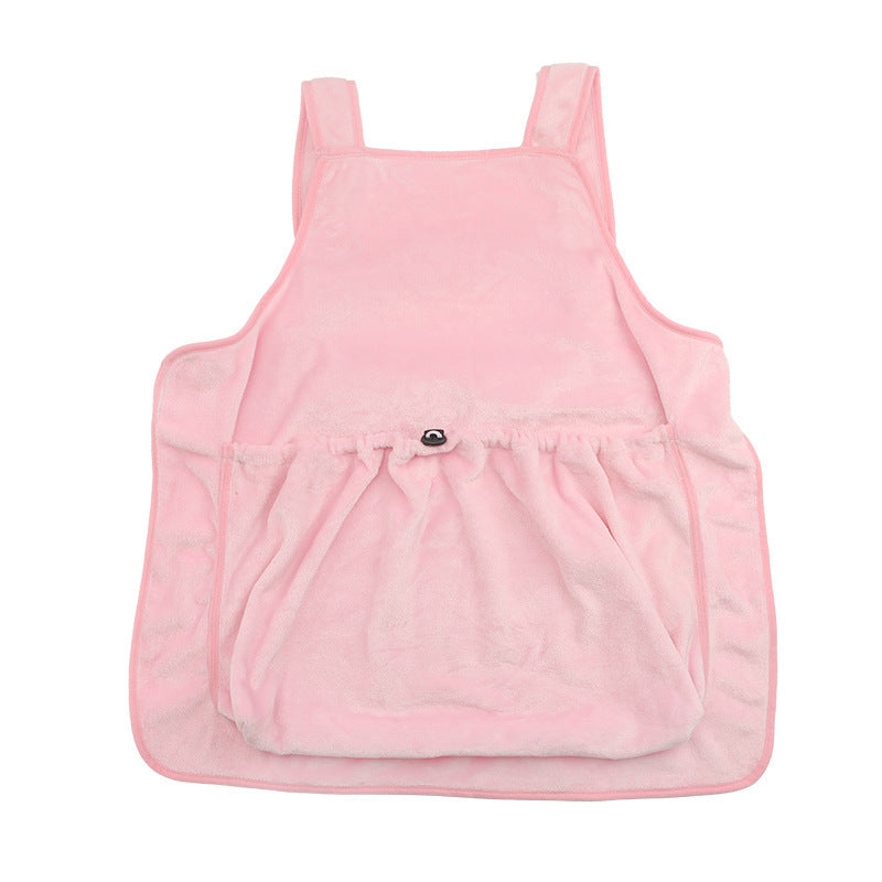 Plush Pet Carrier Chest Bag For Outdoor Travel And Comfort